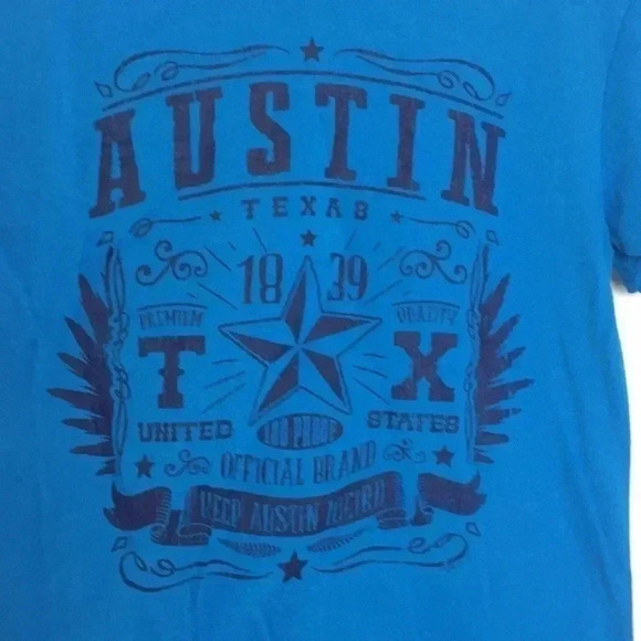 Austin Texas Graphics T-SHIRT Size Small - Picture 2 of 4